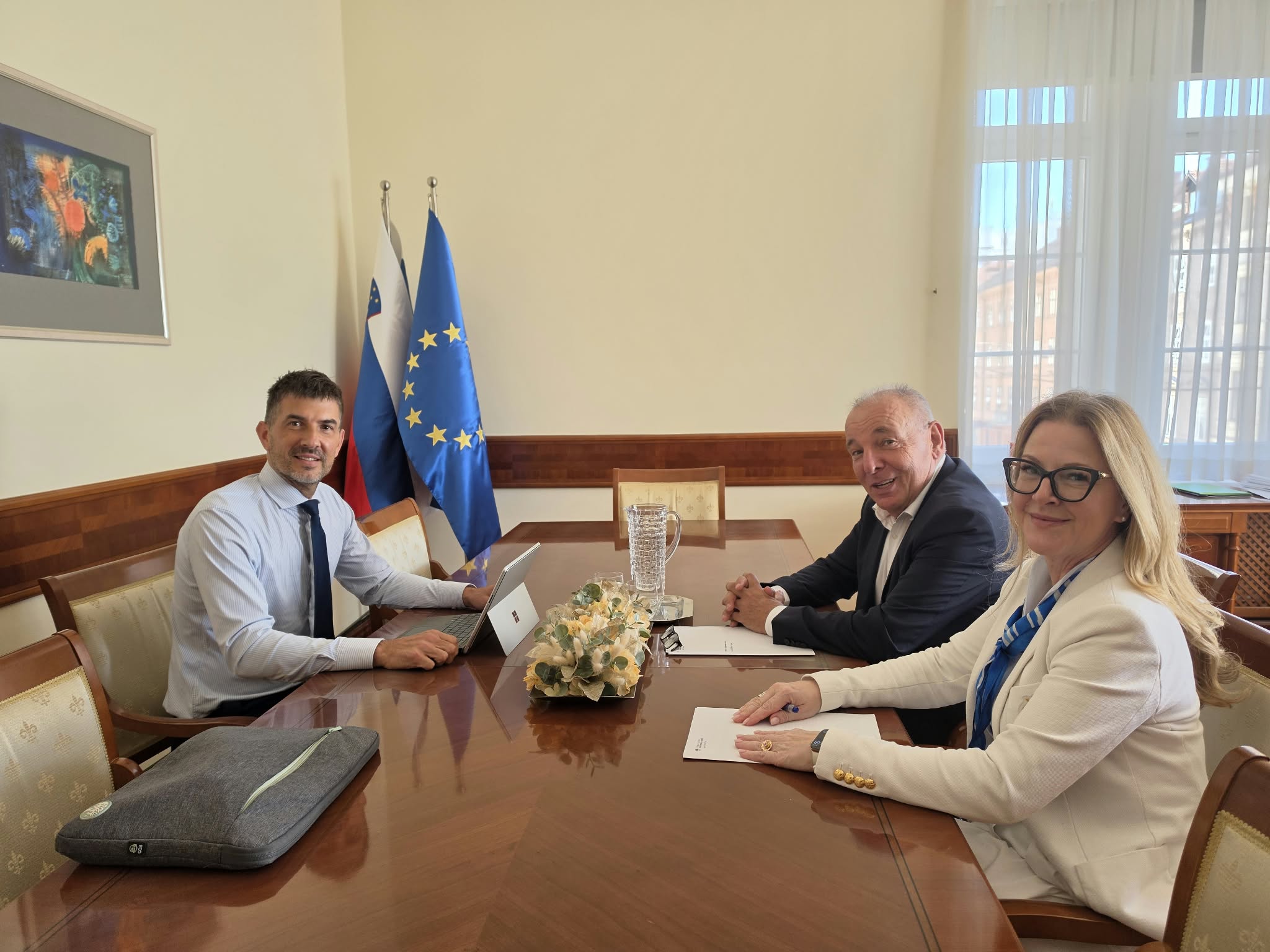 Minister za finance na srečanju z vodstvom Ljubljanske borze